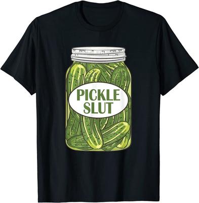 Pickle Slut Who Loves Pickles Apaprel Funny Unisex T-Shirt