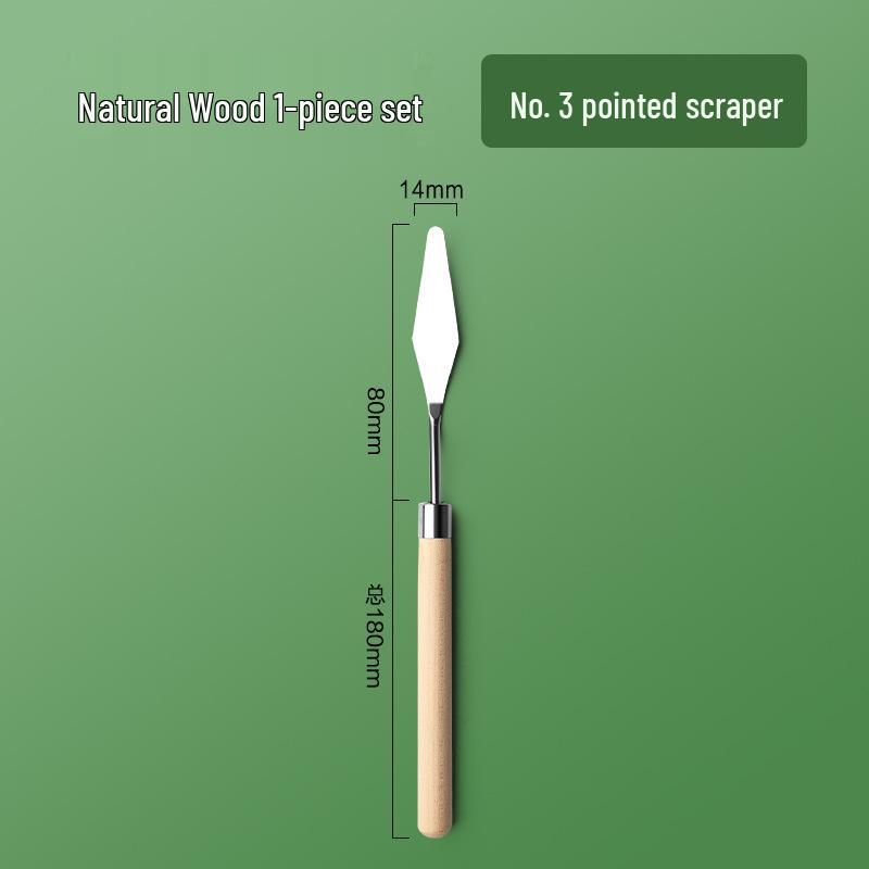 Conjunto Completo de Raspadores para Pastel a Óleo: Ferramentas de Textura de Pigmento com Areia de Quartzo e Paleta Acrílica