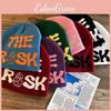 Acrylic Knit Beanie Hat For Men And Women With Letter Embroidery Winter Warmth Fashion Accessory