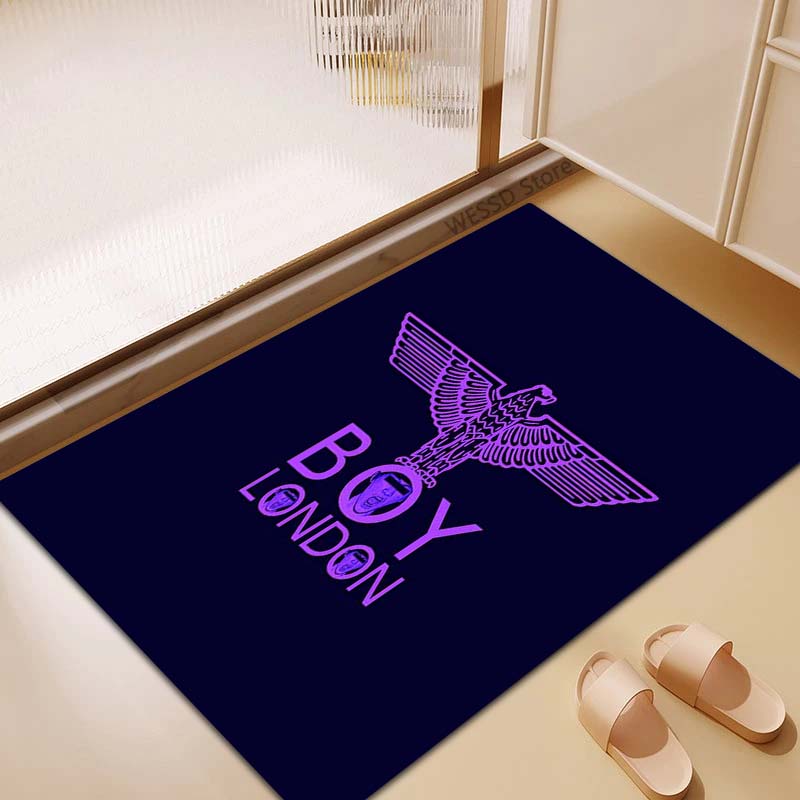 3D Eagle Logo Printed Rug — Suitable for Living Rooms, Bedrooms, Non-Slip Yoga Mats, and Outdoor Use; Ideal As A Birthday Gift
