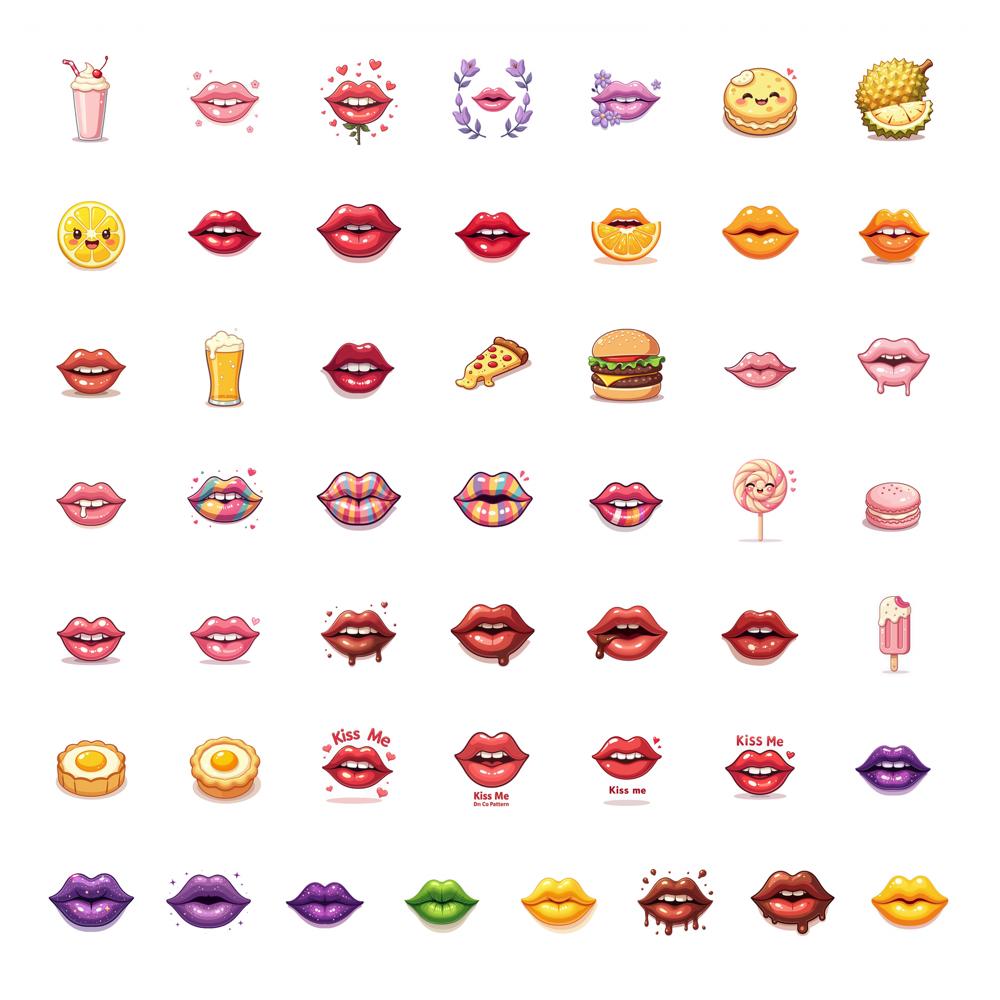 

50pcs Stickers DIY Stickers Stickers For DIY Phone Laptop Scrapbook Bike Laptop Luggage Scrapbook Diary Sticker