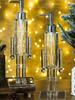 Nutcracker Soap Dispenser Clear Refillable Shampoo Pump Christmas Hand Soap Bottle for Bathroom Kitchen Home Apartment Hotel