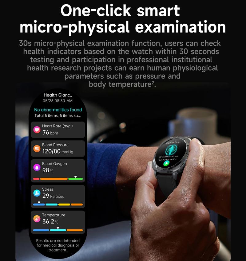 2025 New Galaxy Watch 7 Blood Lipids Uric Acid Blood Pressure Body Analysis Smart Watch ECG+PPG Clock Smartwatch Men for Samsung