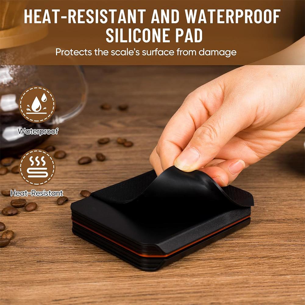Mini Coffee Scale with Timer LED Display Mini Pour Over Drip Espresso Scale Smart Coffee Scale for Espresso and Pour Over Coffee China Mainland