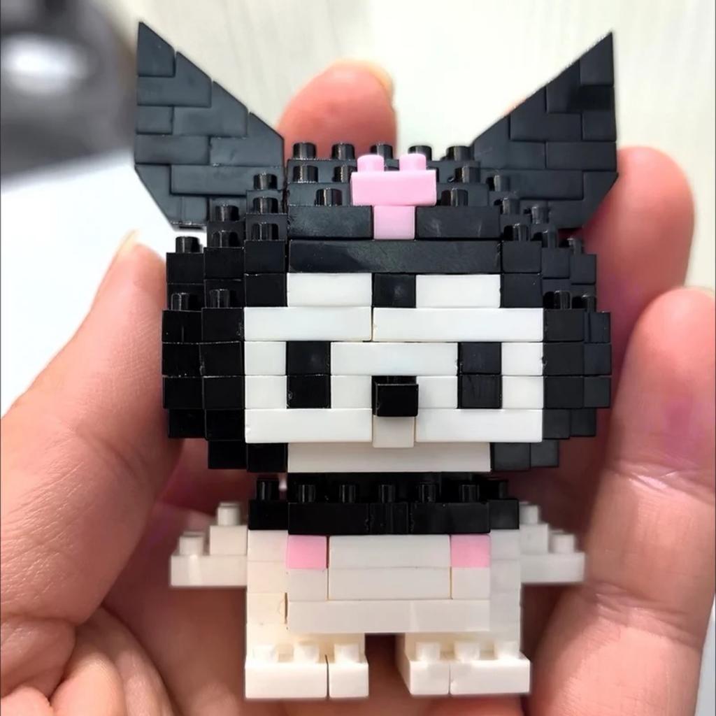 Disney Anime Cartoon Building Blocks Stitch Mickey Mouse Mini Action Toy Figures Blocks Toys Bricks Assemble Toys Kids Gifts