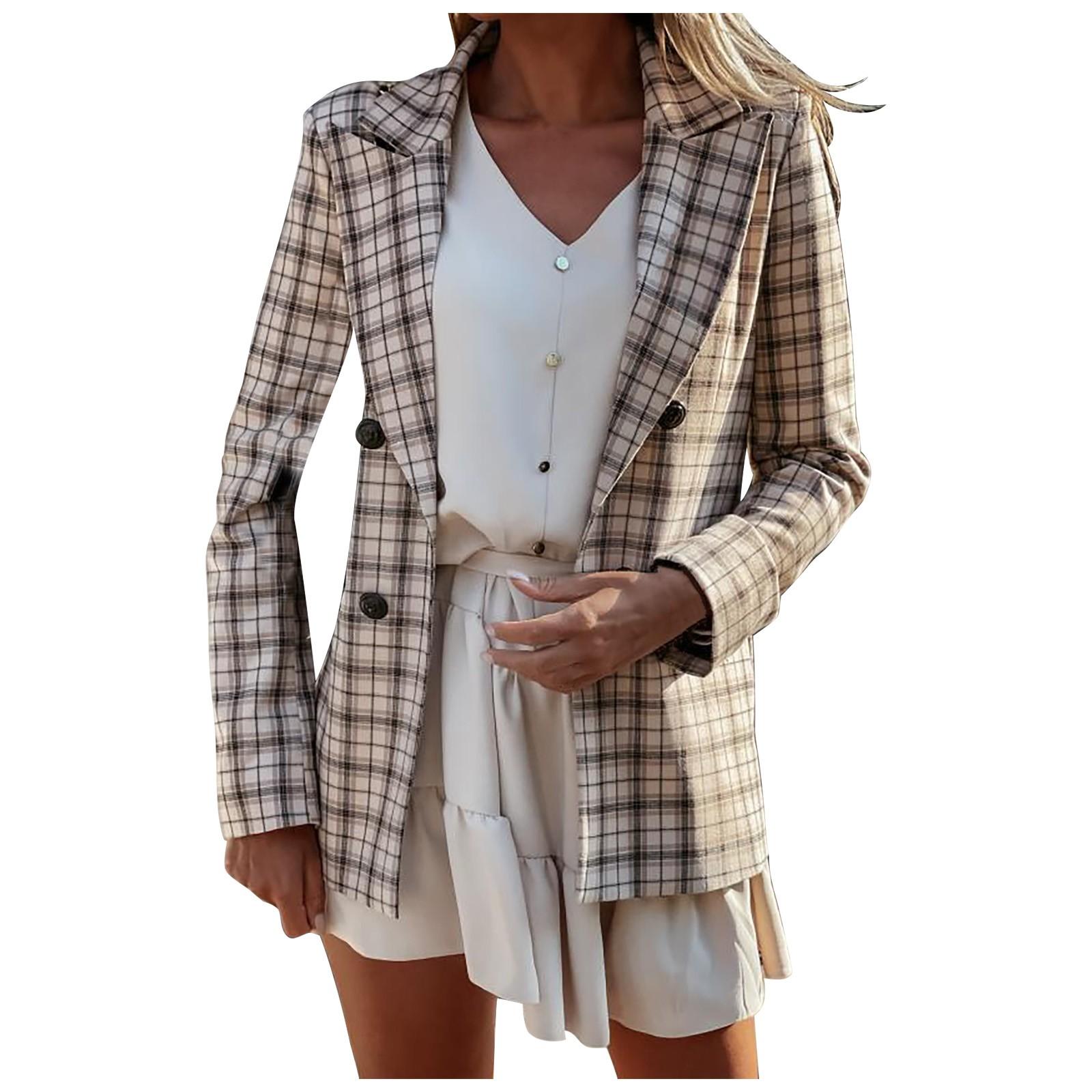 

Женское пальто-накидка с лацканами, длинное пальто, блейзеры, повседневный костюм, верхняя одежда M хаки