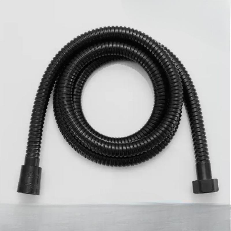 

Шланг для душа Шифрованный шланг для душа Шланг для душевой лейки из нержавеющей стали Шланг для душа Black -1.5 m