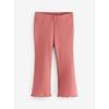 Autumn and Winter Girls' Pink Pullover Sweatshirt Set 2025 Autumn Children's Stylish Top with Flared Long Pants
