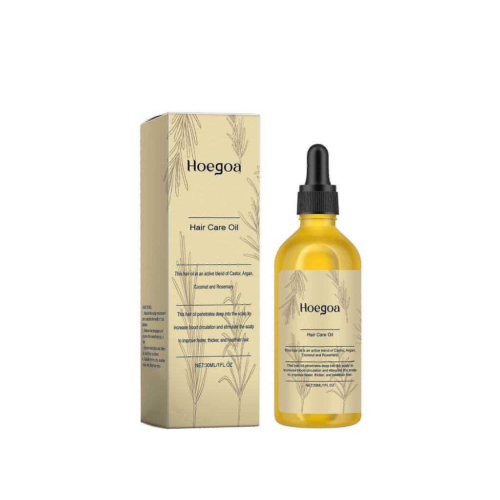 Revitalizing Hair Care Essential Oil - Strengthens Roots, Nourishes Scalp, Reduces Frizz & Adds Shine - 30ml for Healthy, Manageable Hair