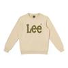 Standard Edition Large Logo Printed Long Sve Pullover Round Neck Sweatshirt Men Sweatshirt Light-Khaki LMT006571201764A03034