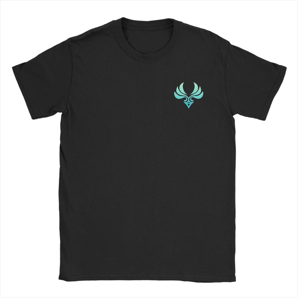 Vintage Genshin Impact Albedo Tshirts Unisex Unisex O Neck 100 Cotton T Shirts Anime Game Tee Shirt Gift Idea Clothing