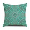 Retro Pattern Printed Cushion Pillow Cover Sofa Side Sleeping Household Products Linen Cushion Geometric Pattern