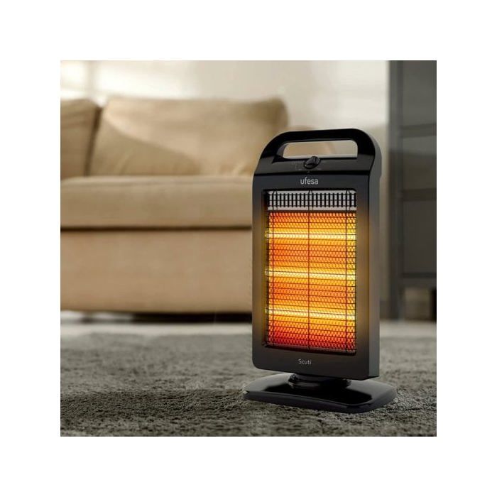 Ufesa Scuti Estufa Halógena Oscilante 1200W