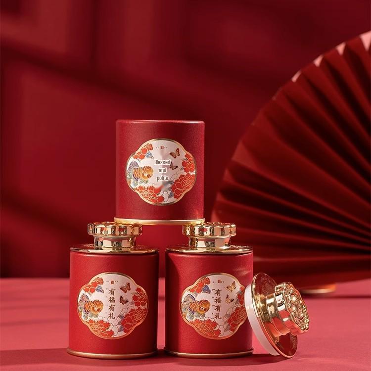 

Heytea Wedding Favor Tea Cans - Festive Gifts for Bridesmaids, Groomsmen, and Guests