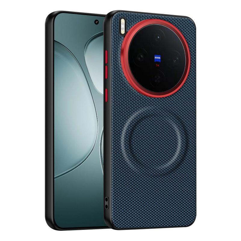 Magnetischer Ring mit rotem Kreisobjektiv Erhöht zum Schutz der Hülle Für VIVO X300 Pro x300 X200 Ultra X200s X200 Pro IQOO 15 Hülle