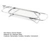 Heat Resistant Drainer Basket Sink Stainless Steel Expandable Colander Versatile Strainer for Vegetables Fruits Pasta Dishes