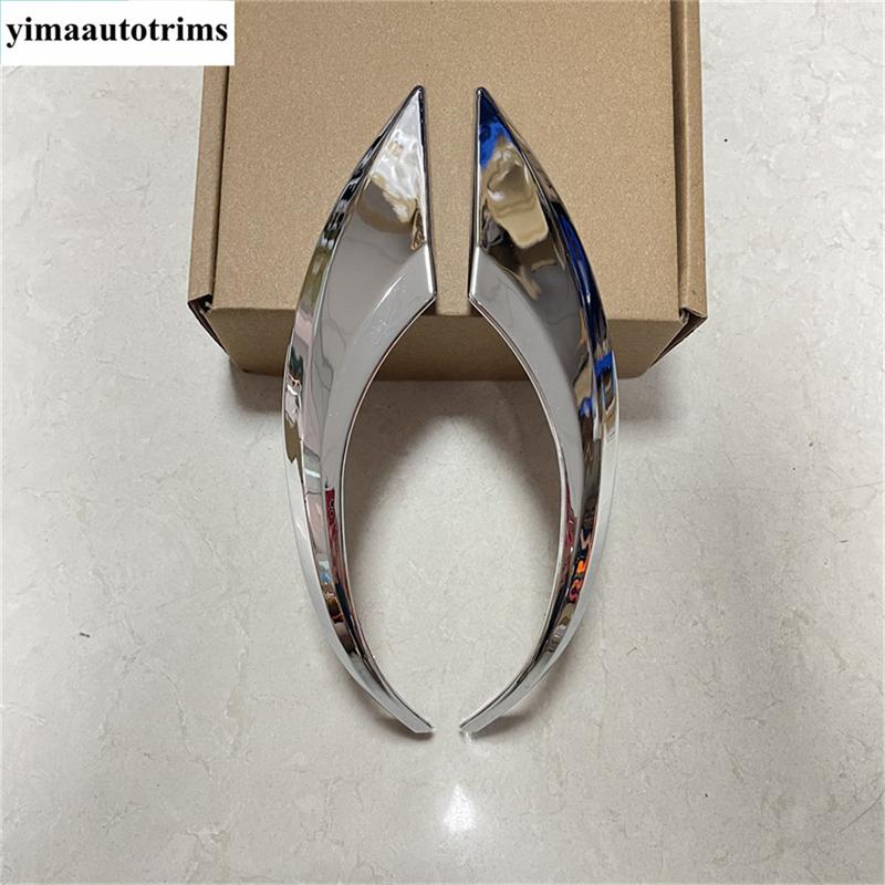 Rearview Mirror Strip Decoration Protection Decoration Cover Trim For Toyota C-HR CHR 2016 -  Chrome Accessories Exterior
