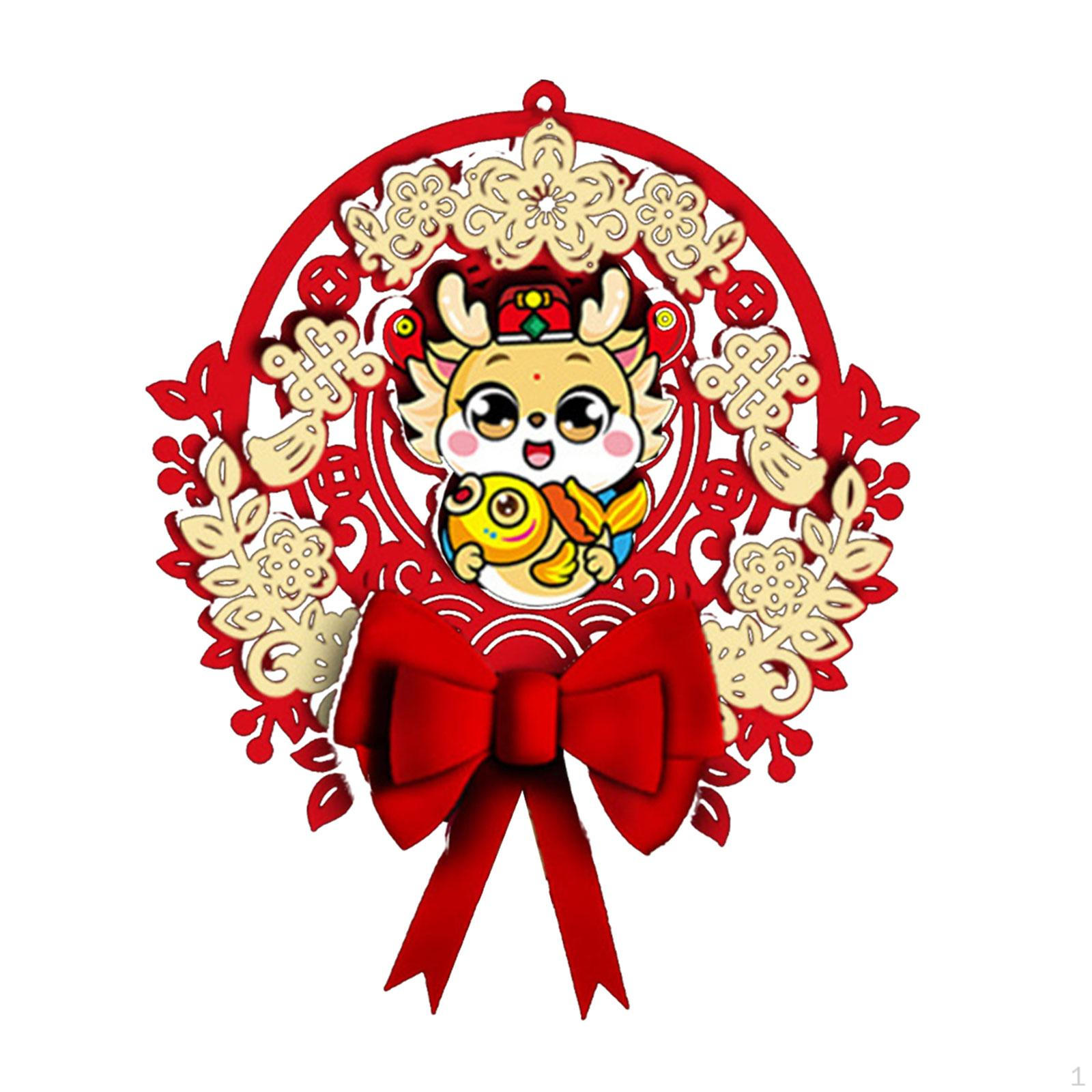 

Китайский Год Подвесной Орнамент Декор Легкий Весенний Фестиваль Подвесной Сценический Макет для Style F