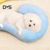 Poduszka dla kota dla małych psów kotów miękka pluszowa poduszka do spania dla kota w kształcie litery U poduszka pod szyję dla szczeniaka do ochrony szyjnego odcinka kręgosłupa