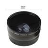 High Definition Weitwinkel-Makroobjektiv 55mm 0.45X Mehrschichtvergütetes Weitwinkelobjektiv mit Makro-Teil für Kamera