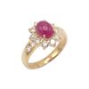 No Brand  #13(JP Size) Ring Gold K18 Yellow Gold Women