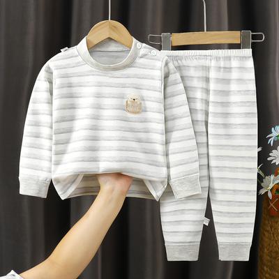 Cotton Children Sets Kids Clothes Boys Girls Children's Clothing Cartoon Autumn Winter Tops Pants Sleepwear Underwear Baby