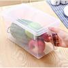 Refrigerator Storage Box, Transparent Sealed Fresh-Keeping Container for Vegetables