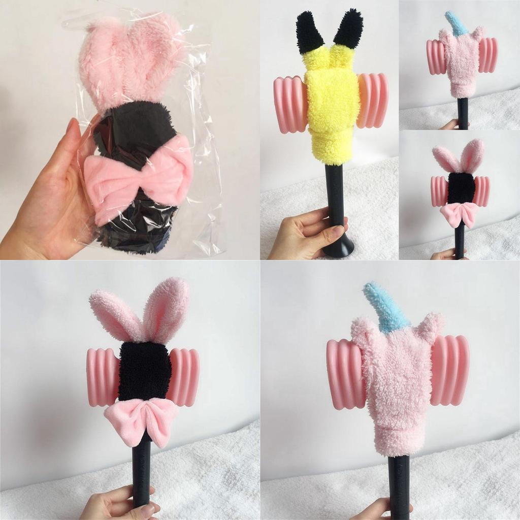 Blackpink Light Kpop Stick Plush Head Cover Cute Lightstick Blink Headband