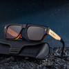 JYL TS Men's Retro Square Polarized - Unique Sun-Protective ZS-98355P