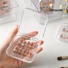 Transparent Wearable Nail Art Storage Box for Small Accessories - Hot-Selling, Partitioned Design