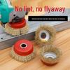 Steel Wire Wheel Brush - Rust Removal & Polishing Tool for Angle Grinders