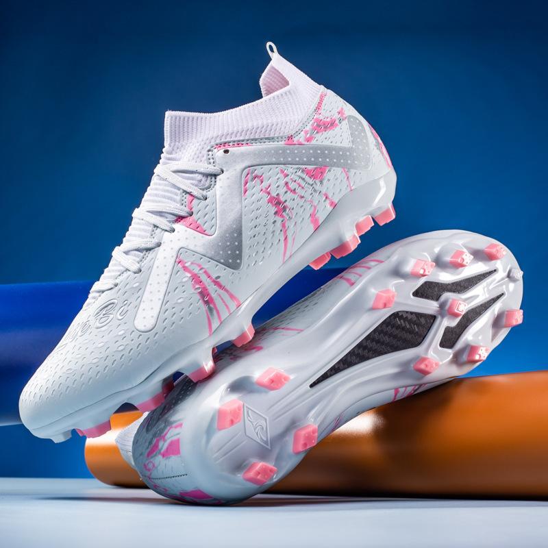 Spot X2403 Adult Long Nails Broken Nails Football Shoes Men's Artificial Turf Training Game Sports Shoes Women