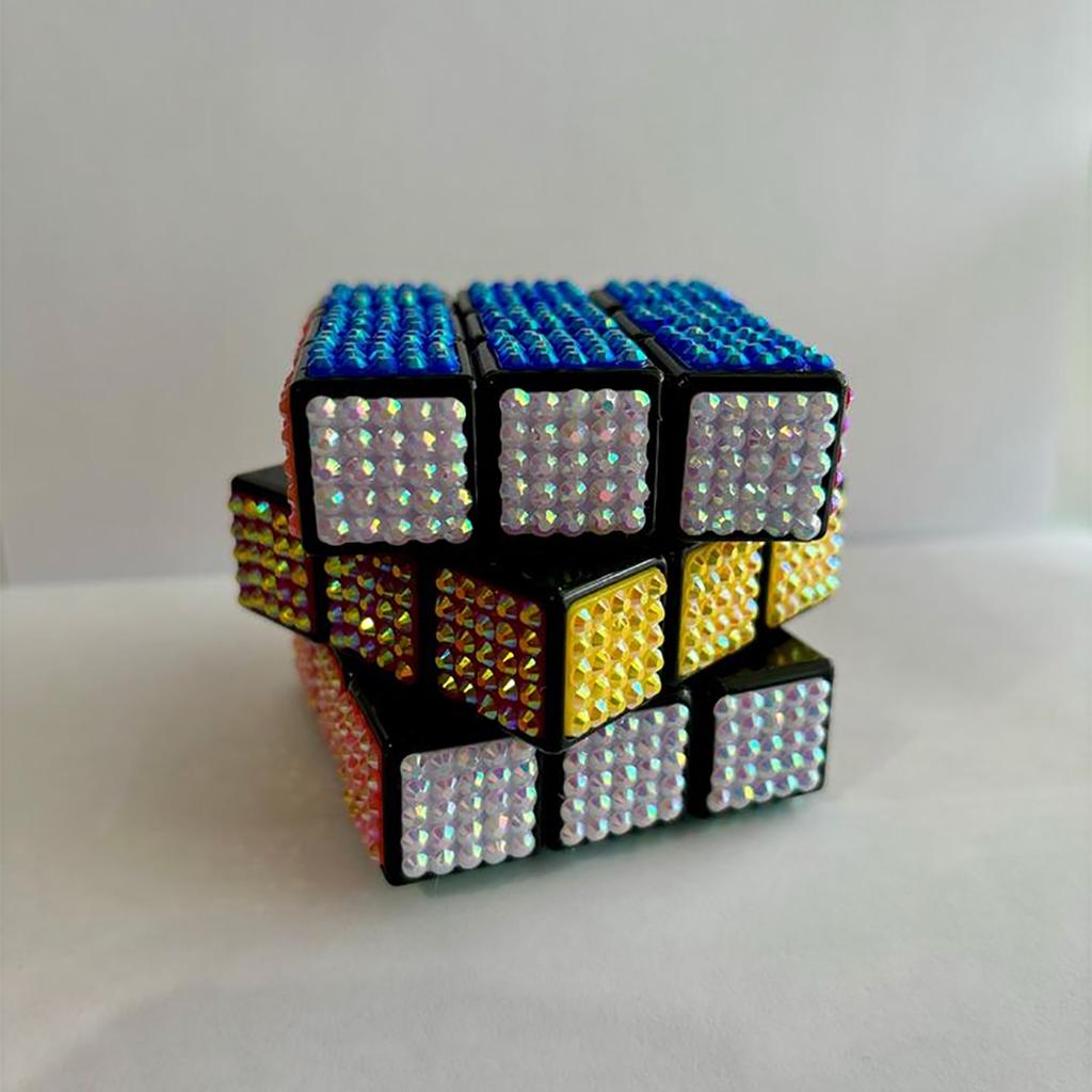 1pc Diamond Cube, Intellectual Toy, 5.2*5.2 Puzzle Cube To Exercise Intelligence and Hands-On Ability, Perfect Birthday