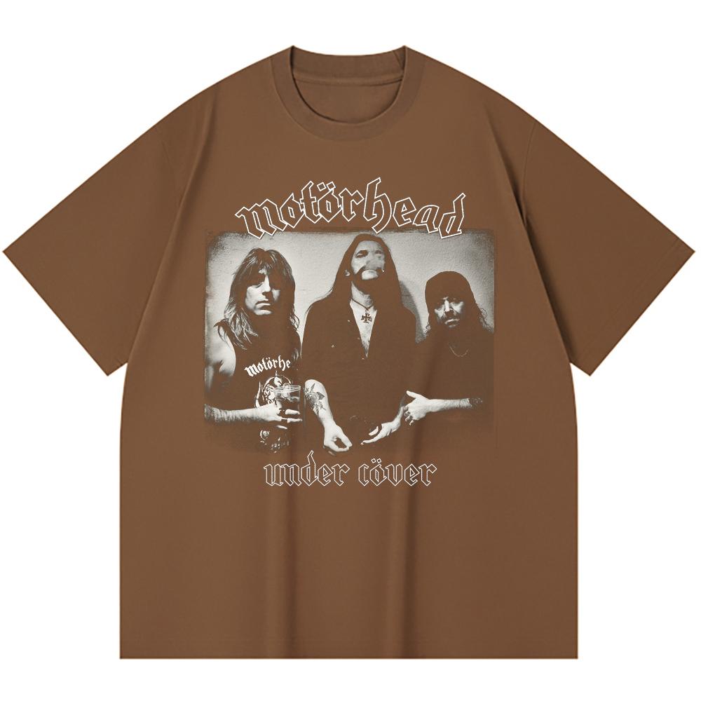 230 Gsm 100% Cotton Heavy Metal T-Shirt  Rock Band Popular Music Print Unisex Heavy Cotton T Shirt