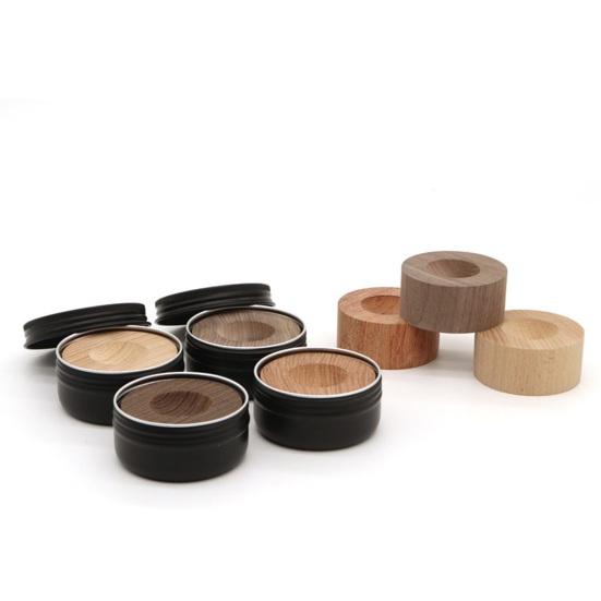 Wood Essential Oil Diffuser with Box Small Passive Aromatherapy Diffuser Portable Air Freshener for Car Living Room Office