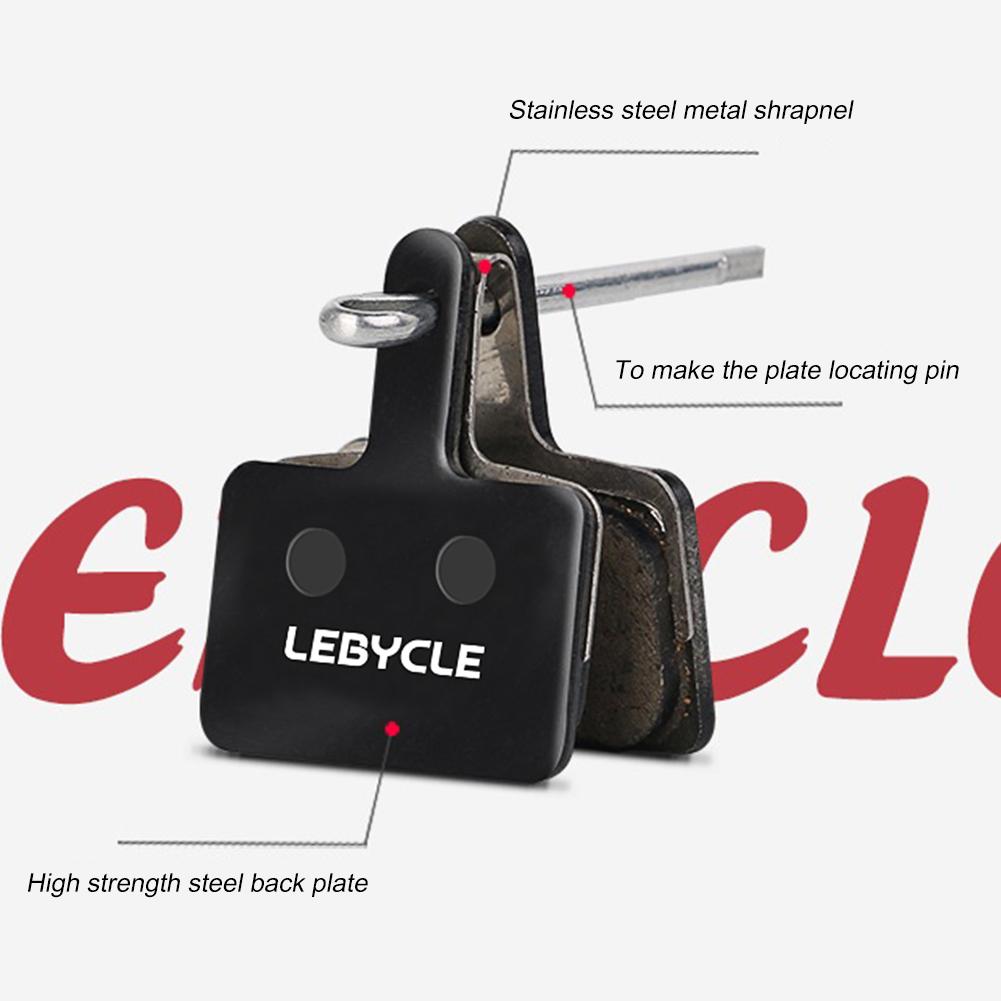 Bicycle Disc Brake Pads Metal Brake Pads Mute Mountain Bike Disc Brakes Pads Bicycle Brake Pads for Shimano M485 M495 M395