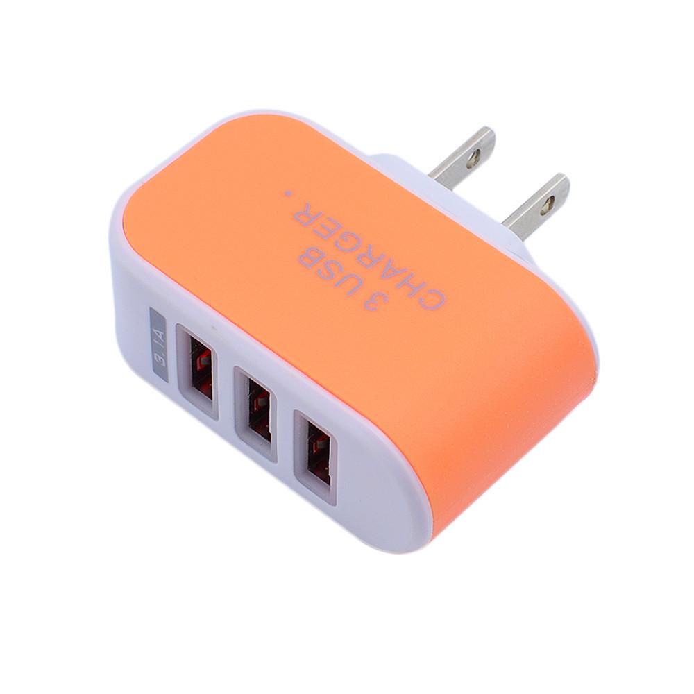 Led Usb Charger For Smartphones With Glowing Indicator And 5w Power For Travel And Office Use