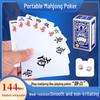 Brangdy Waterproof Portable Wide Mahjong Poker Cards Set