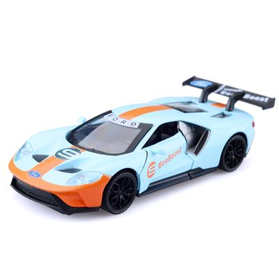1/32 FORD GT GT40 Alloy Sports Car Model Diecasts Metal Toy Vehicles Car Model Simulation Sound Light Collection Childrens Gift