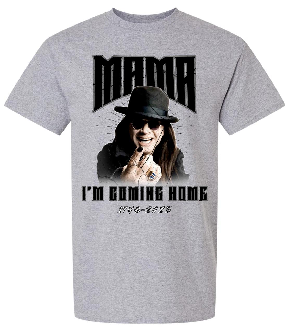 Trenz Shirt Company Men s Graphic T-Shirt - Mama I m Coming Home, Rock Legend, L