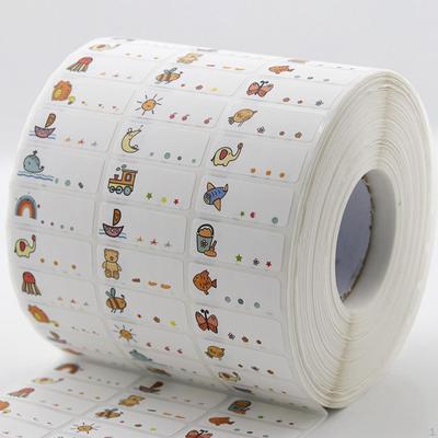 Namensetiketten für Babyflaschen, flexibles Tagespflege-Briefpapier, beschreibbarer Tag-Aufkleber, individuell anpassbar