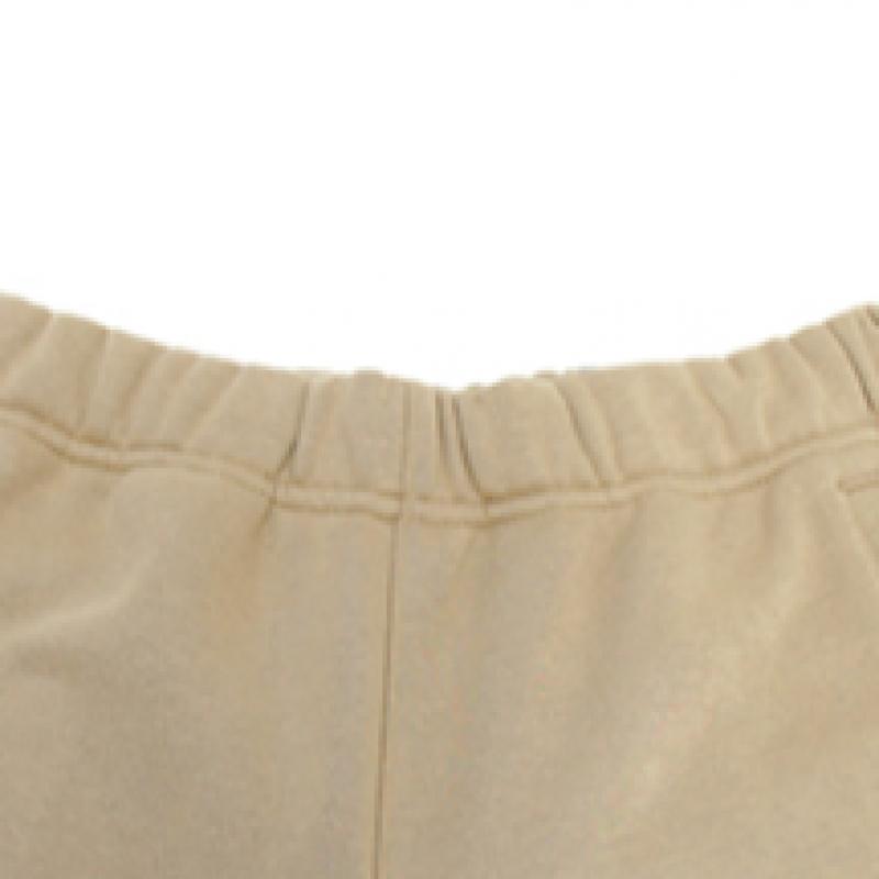 New Balance Essentials Small Logo Basic Fleece Brushed Open Ham Pants Training Pants Beige Nbmldb1063 35