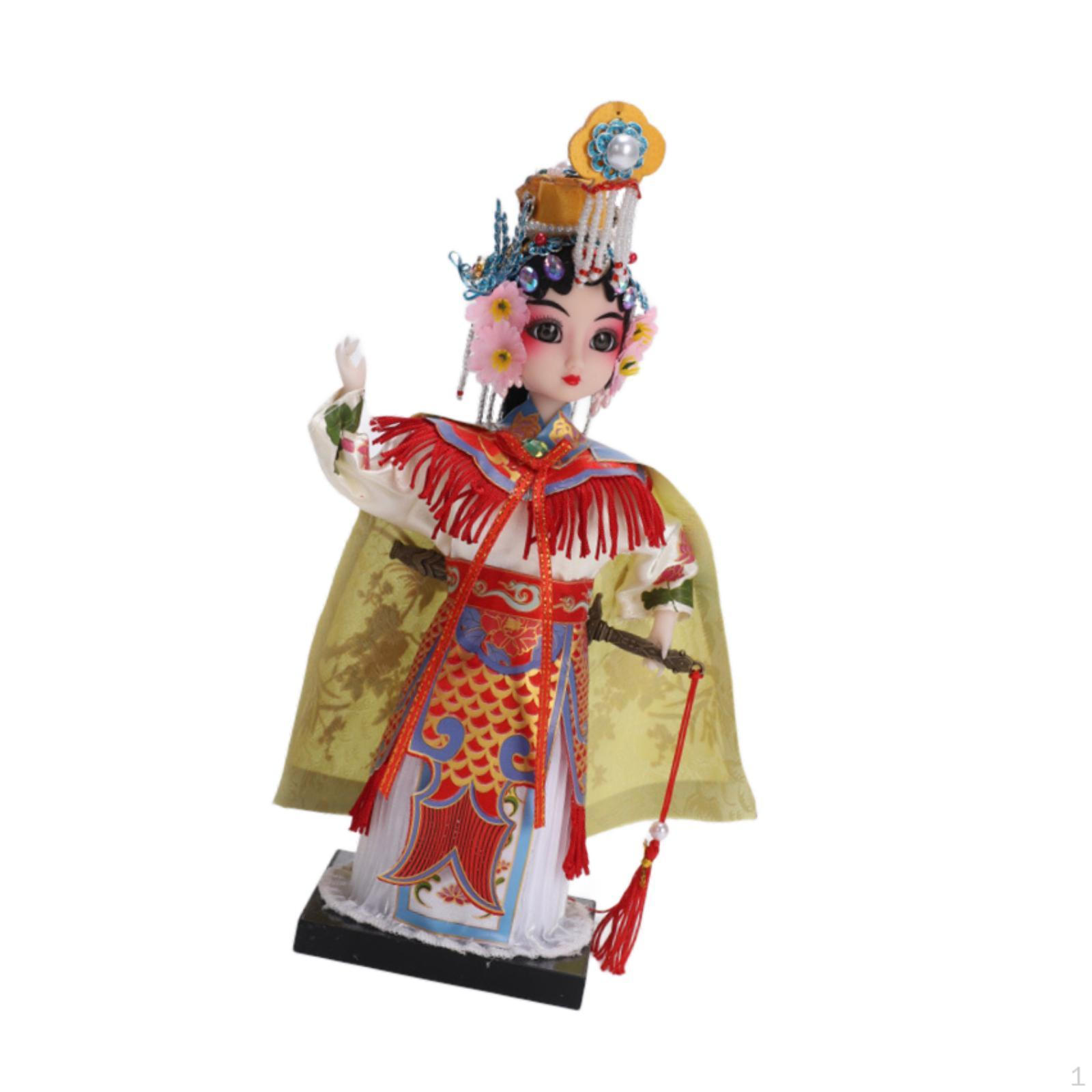 

Пекинская опера кукла орнамент китайский стиль статуэтка произведение искусства коллекционная статуэтка настольное украшение для Style B