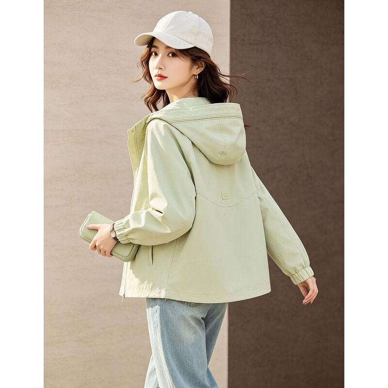 D.F.DEAR Casual Hooded Women's Jacket