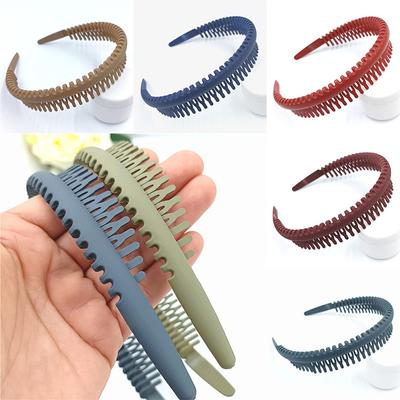 Modischer Haarreif für Damen und Mädchen, Kopfbedeckung, rutschfeste Stirnbänder, Haarband, Haarbänder mit Zahn, Haar-Accessoires, hochwertiges, charmantes, neues, modisches Stirnband