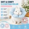 Breathable Soft Stop Licking Collar Adjustable Rabbit Protective Collar  Chinchilla