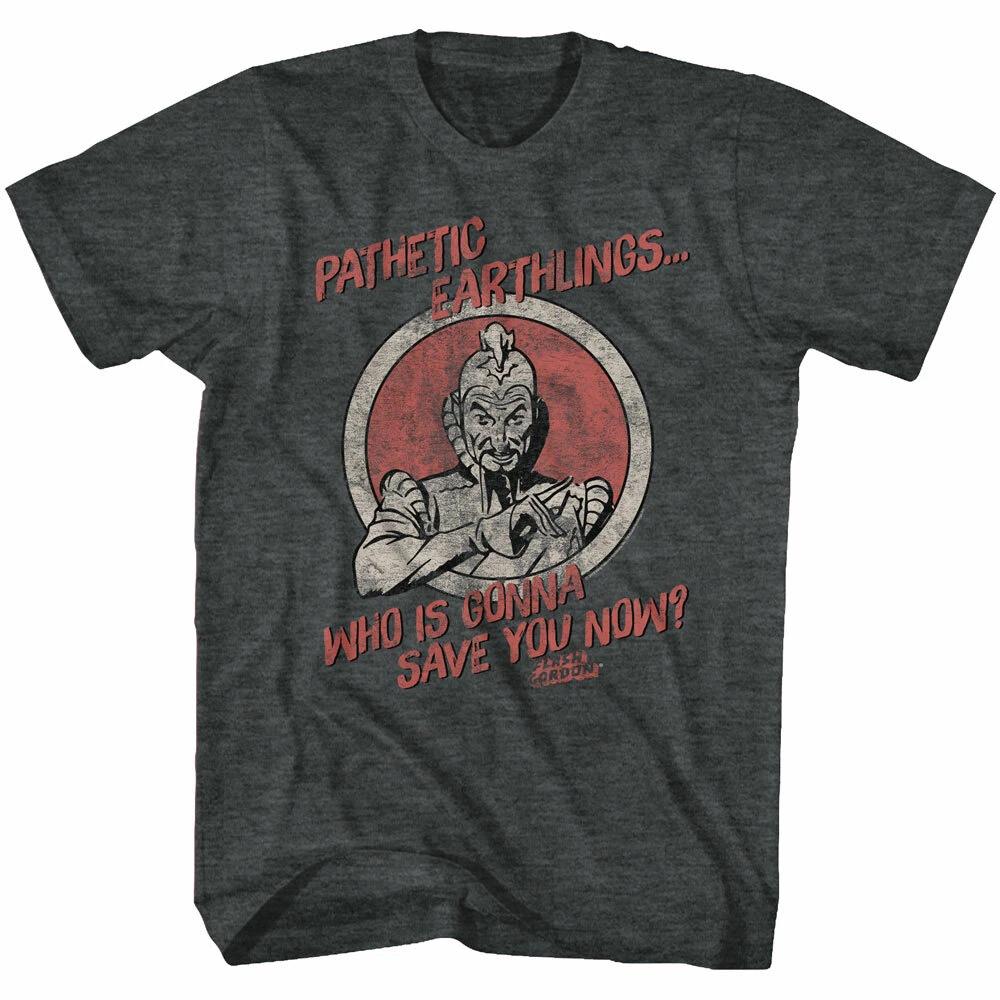 Flash Gordon Classic 80 s Movie Ming Says Pathetic Earthlings Men s T Shirt 2XL