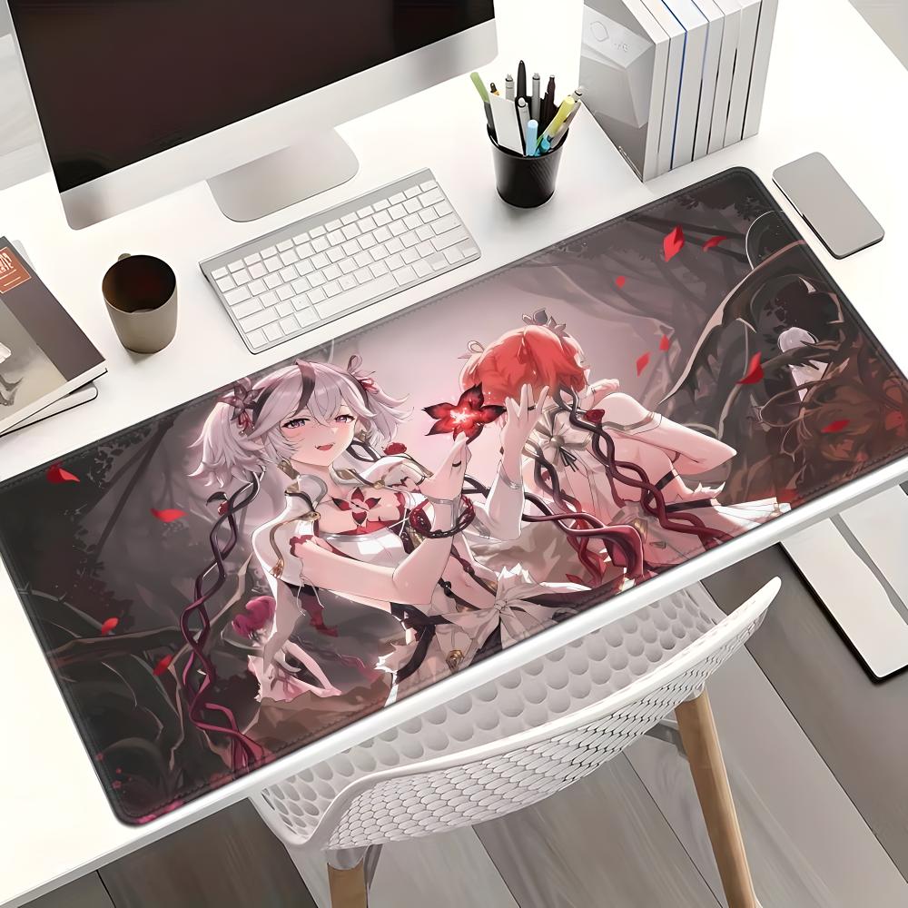 Wuthering Waves Chun Mouse Pad - XXL HD Game Character Print, Stitched Anti-Fray Edges, Non-Slip for Anime Game Enthusiasts