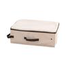 Oxford Cloth Foldable Cat Litter Box Waterproof Large Capacity Travel Litter Pan With Zipped Lid Rectangular Mobile Cat Toilet