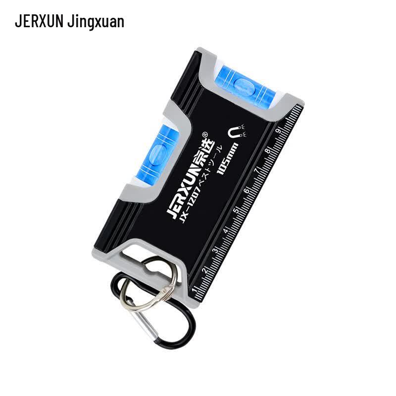 JERXUN Mini Magnetic Aluminum Alloy Spirit Level